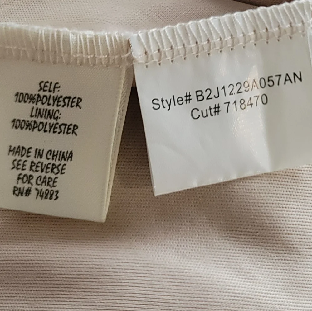 ADIVA PEACH PLEATED MIDI CHIFFON SKIRT XL - Picture 3 of 7